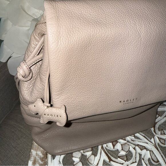 Radley London Pebbled Leather Backpack Purse Bag NEW $298 main image 13